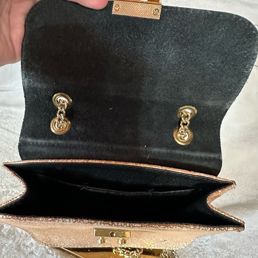 Cuir Rose metallic studded bag - Picture 6 of 11